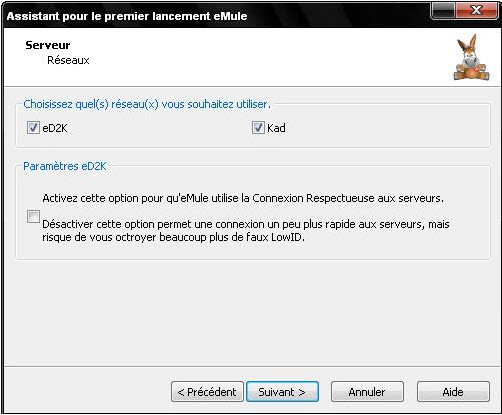 emule a rencontre un probleme et doit fermer